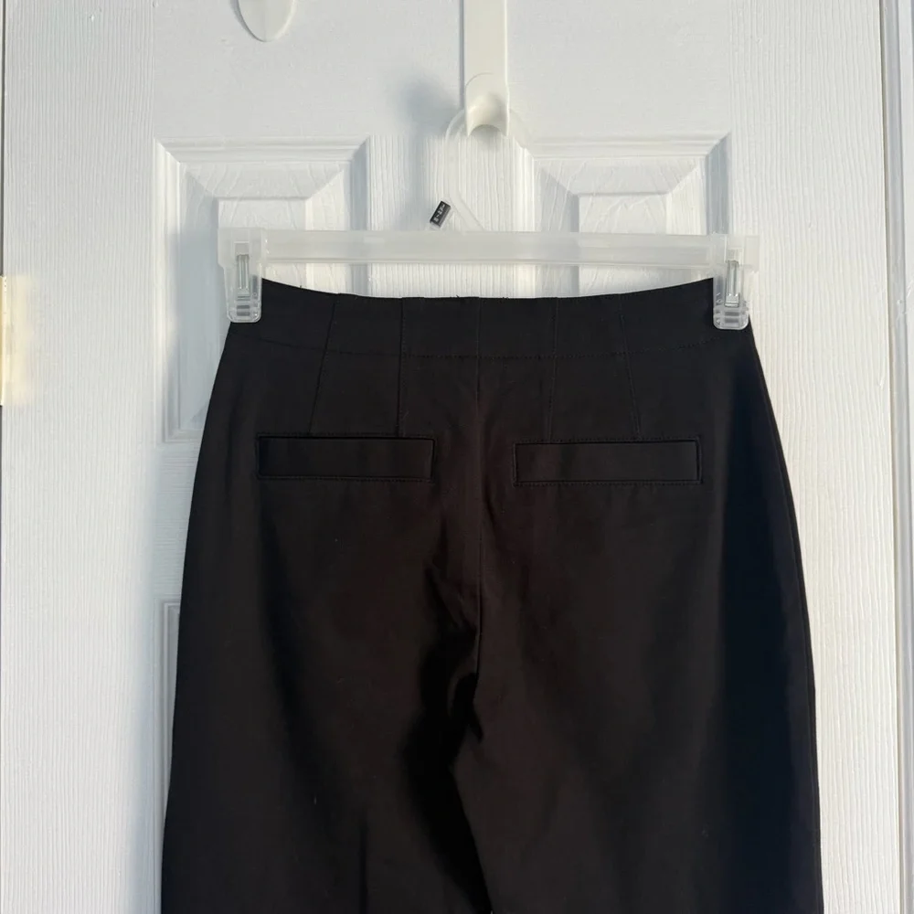 Maeve by Anthropologie Women’s Black Full Length Dress Pants Sz 25 - Picture 7 of 8